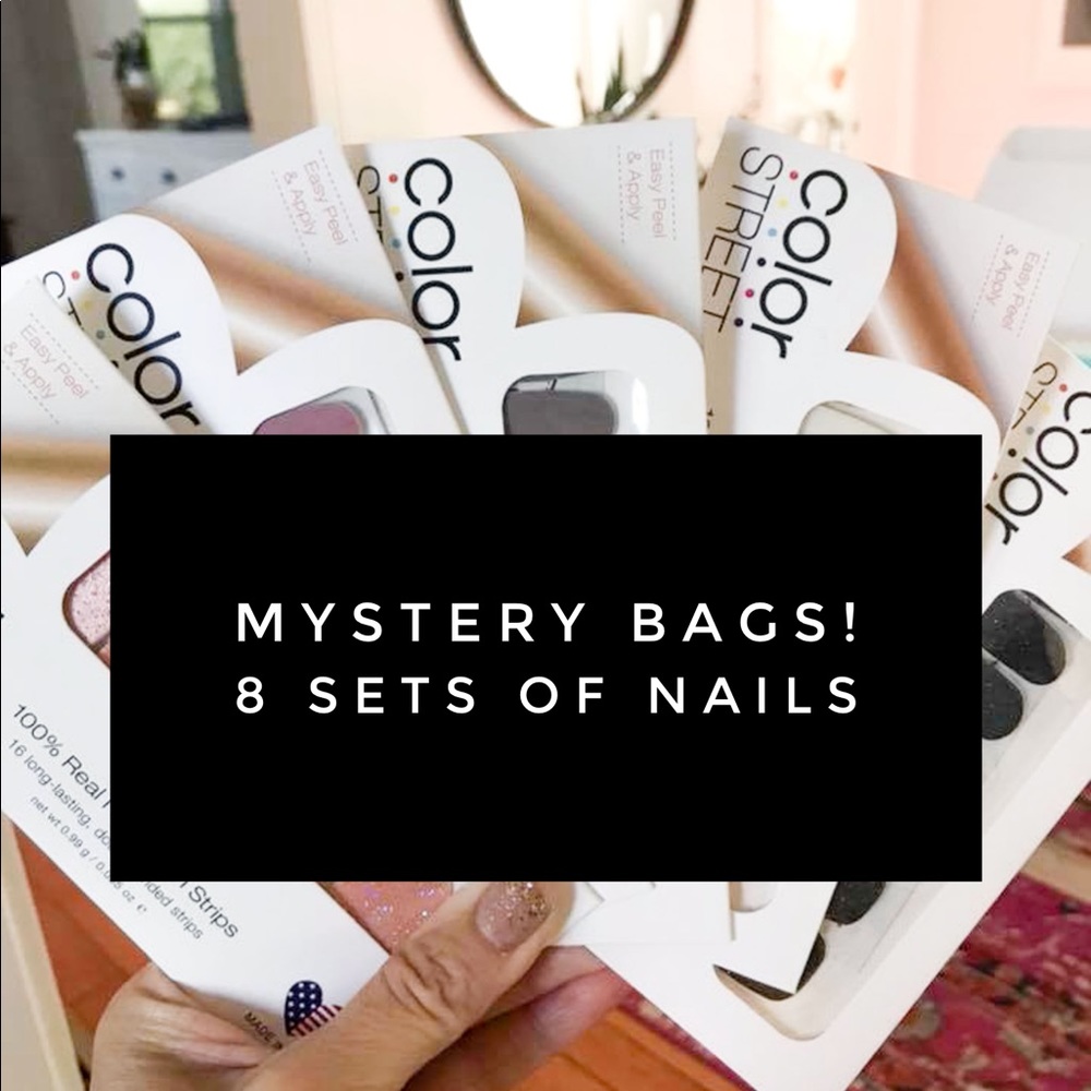 Color Street mystery bags- 8 sets